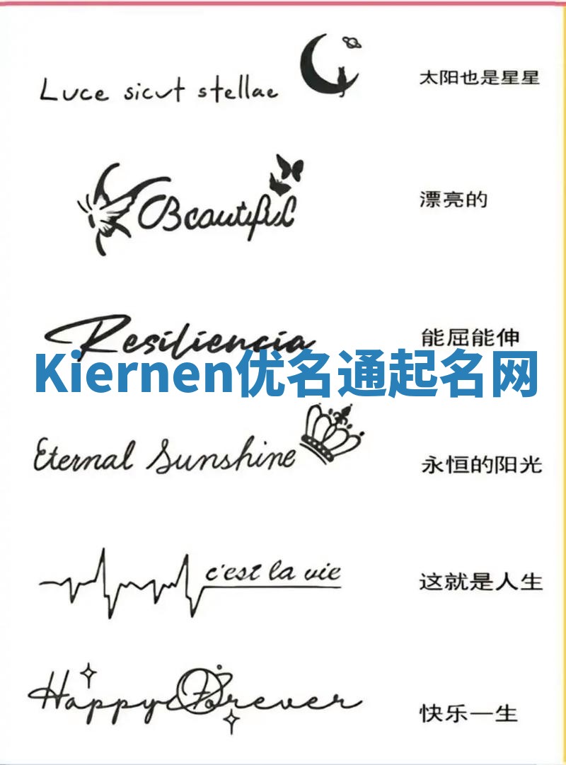 Kiernen优名通起名网
