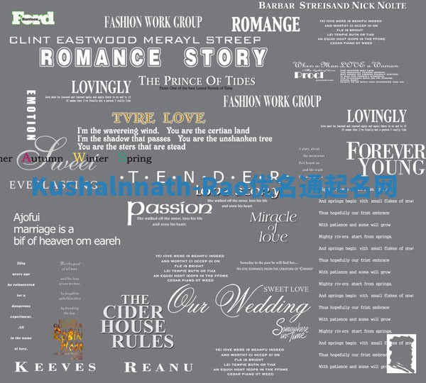 Kushalnnath-Rao优名通起名网