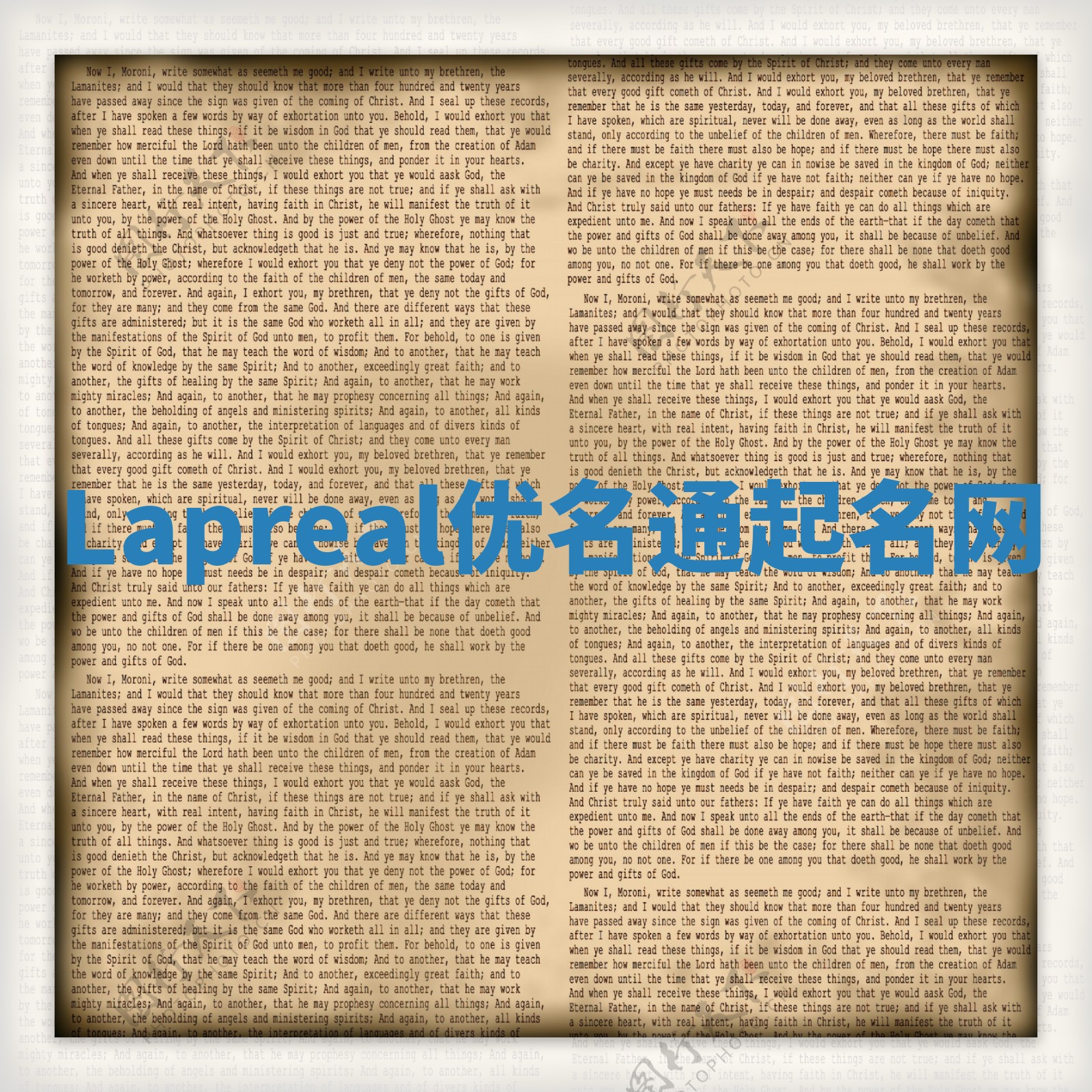 Lapreal优名通起名网
