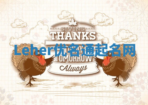 Leher优名通起名网