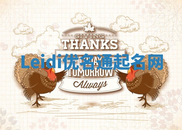Leidi优名通起名网