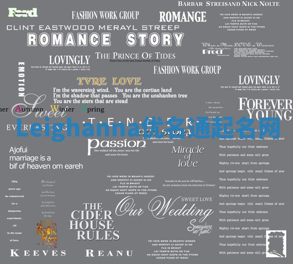 Leighanna优名通起名网