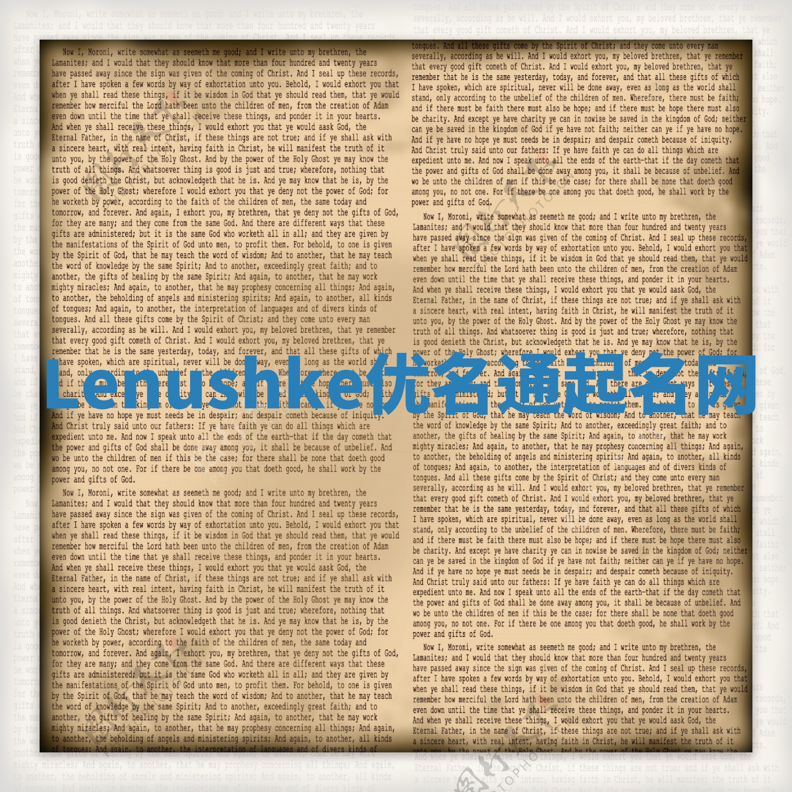 Lenushke优名通起名网