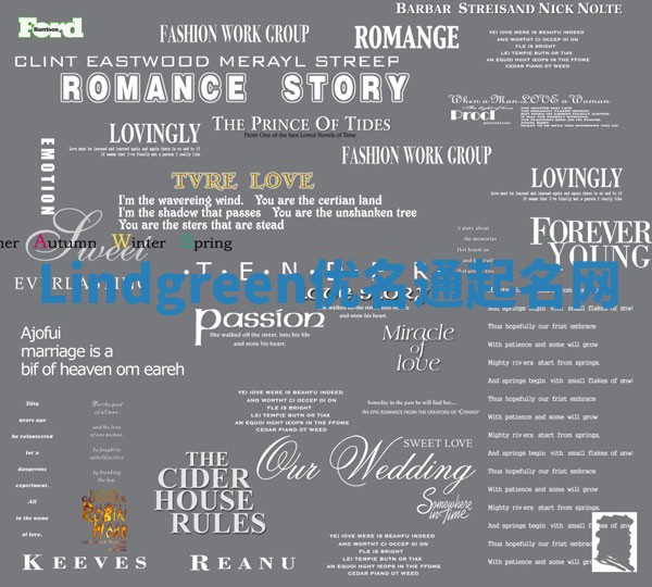 Lindgreen优名通起名网