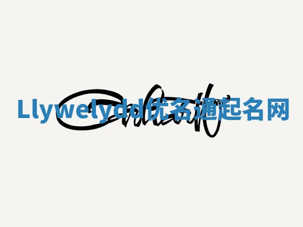 Llywelydd优名通起名网