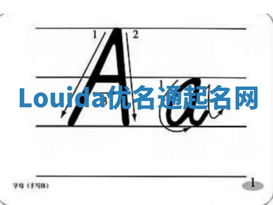 Louida优名通起名网 Louida优名通起名网