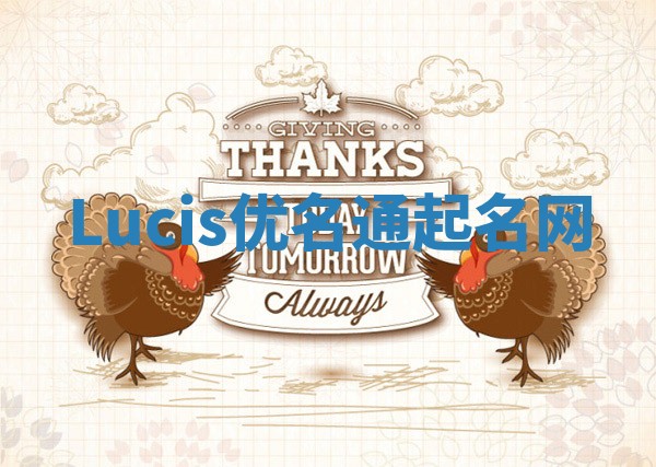 Lucis优名通起名网