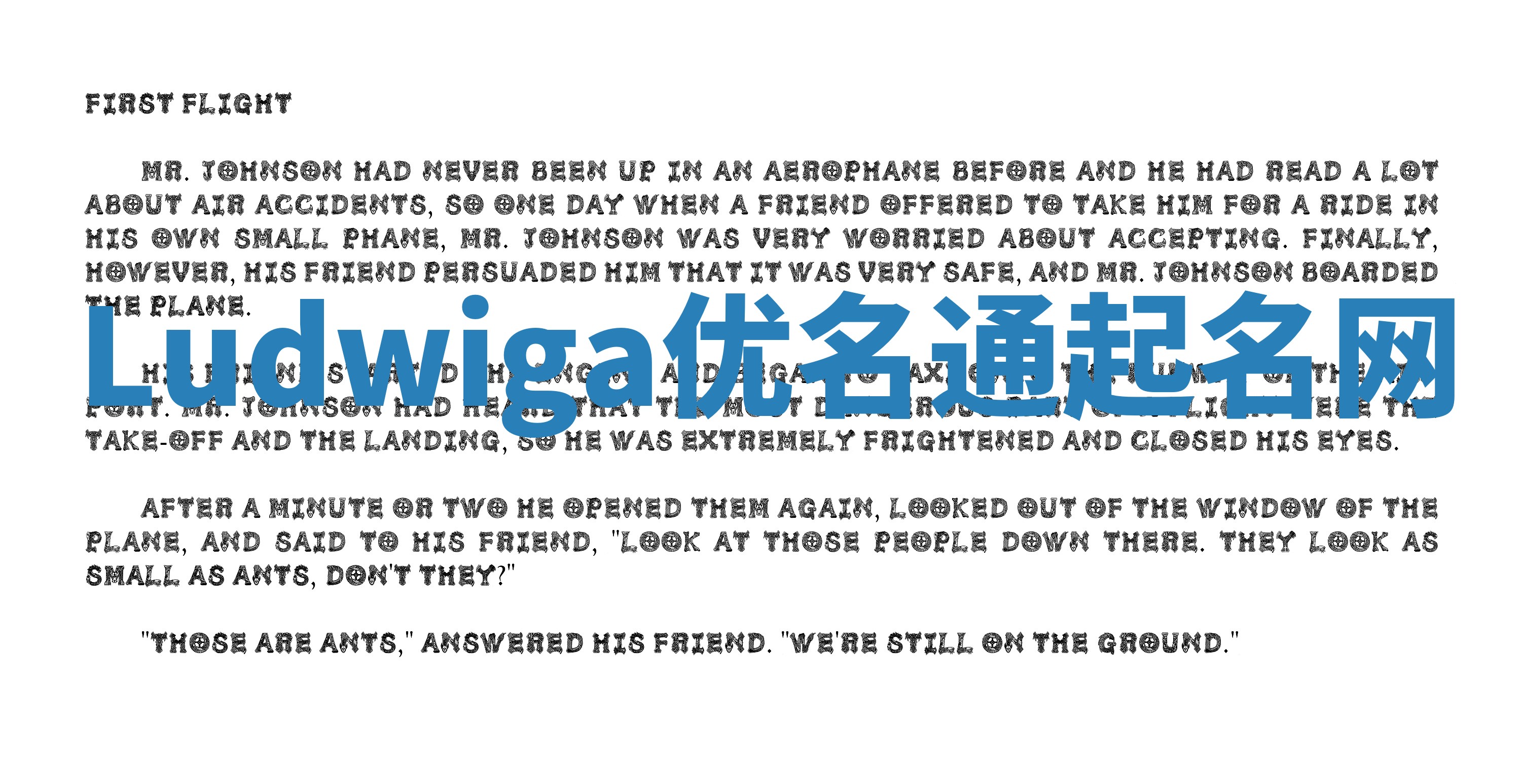 Ludwiga优名通起名网 Ludwiga优名通起名网