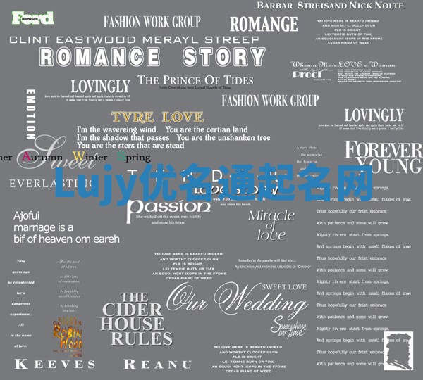 Lujy优名通起名网