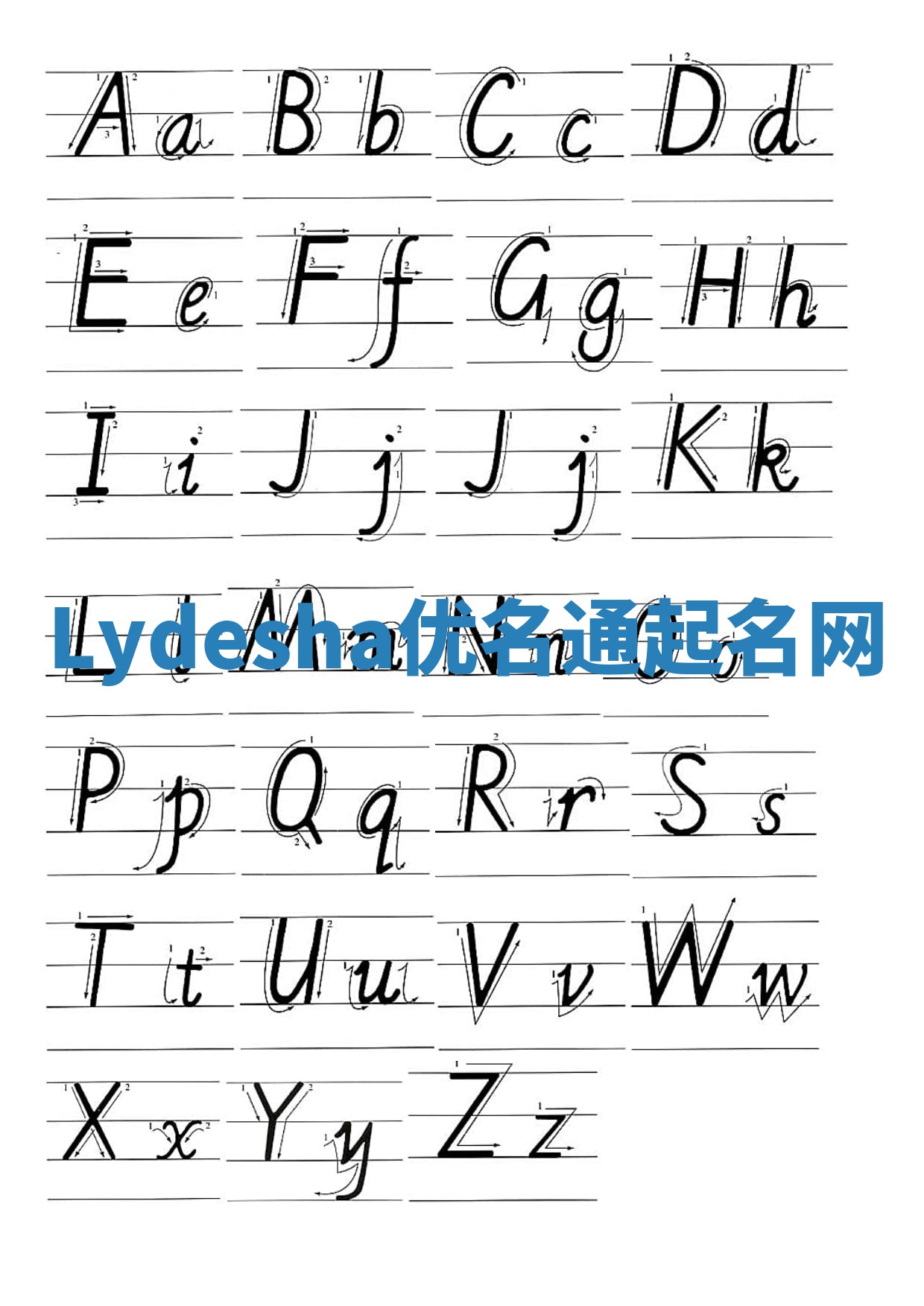 Lydesha优名通起名网