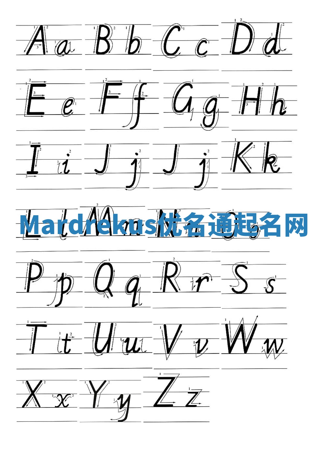 Mardrekus优名通起名网