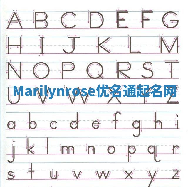 Marilynrose优名通起名网