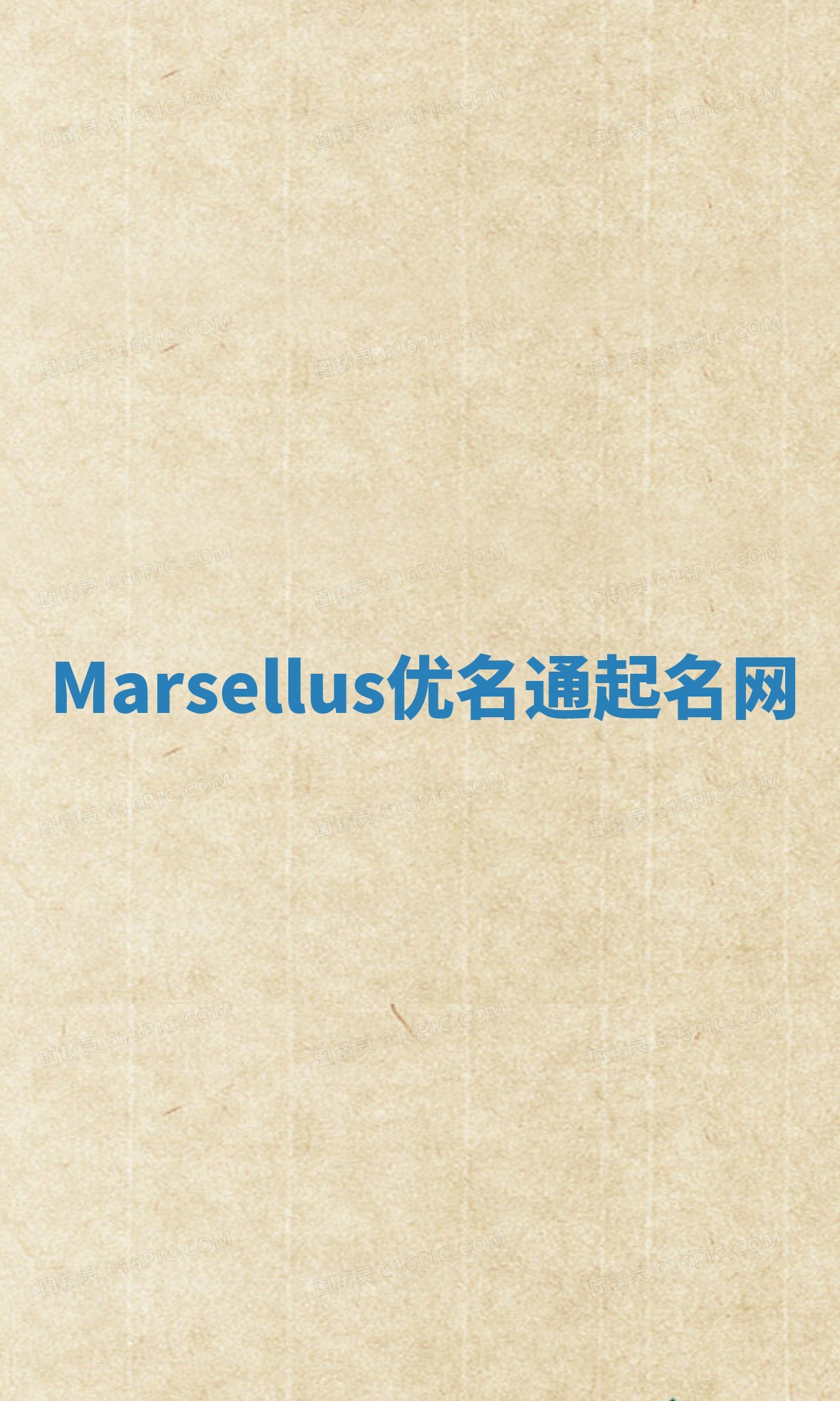 Marsellus优名通起名网