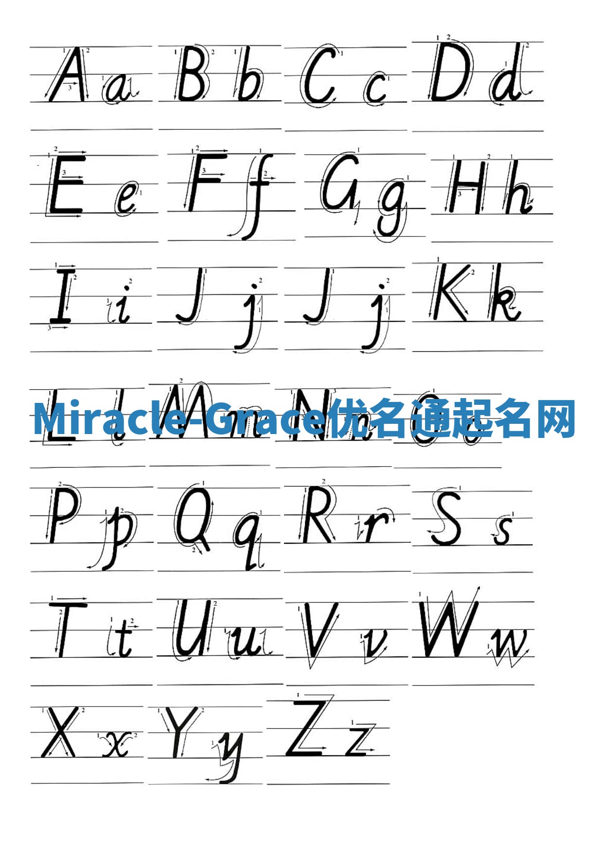 Miracle-Grace优名通起名网