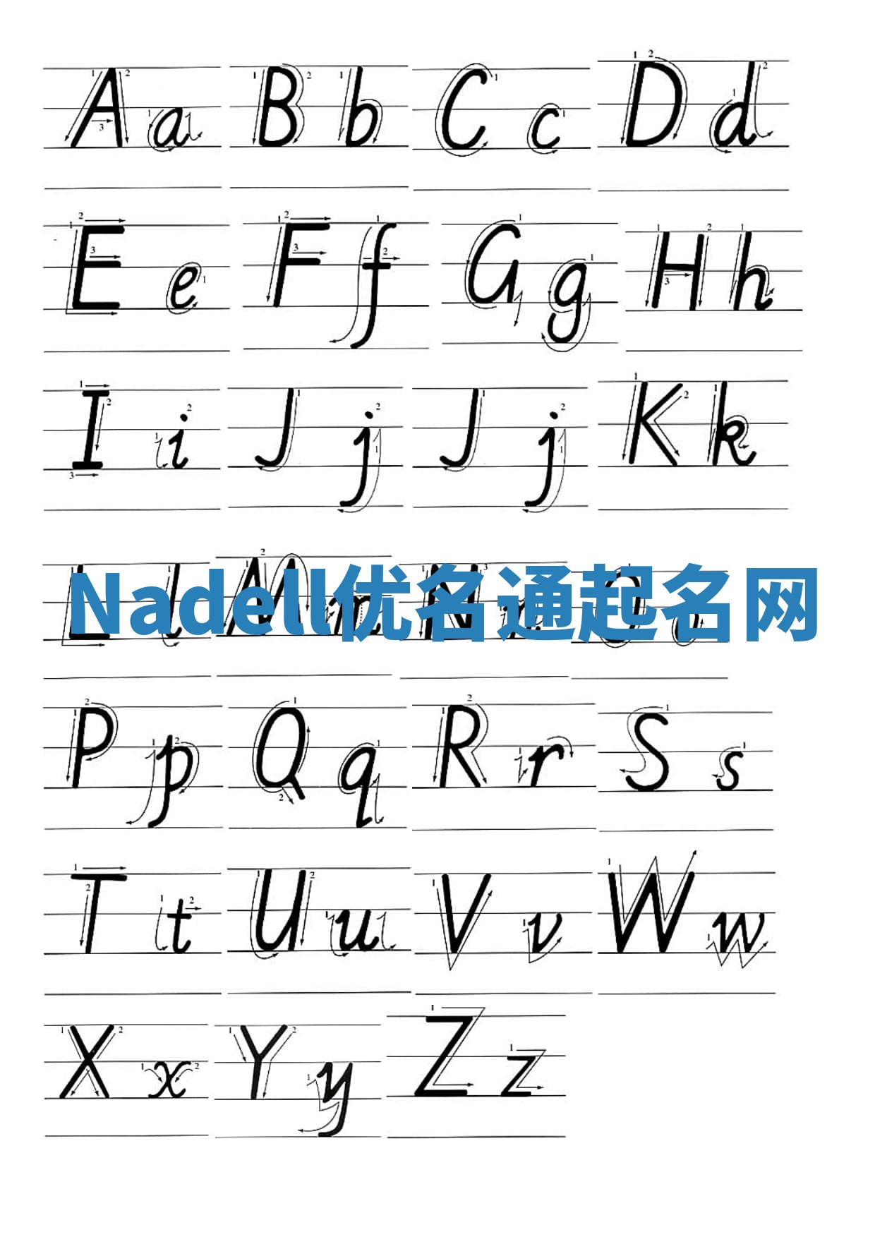 Nadell优名通起名网