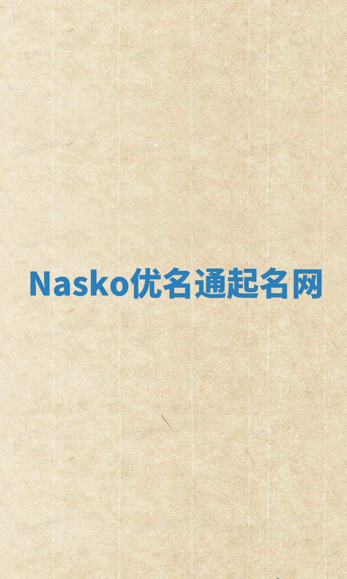 Nasko优名通起名网