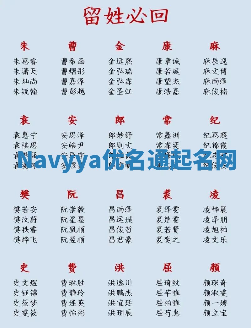 Navyya优名通起名网 Navyya优名通起名网
