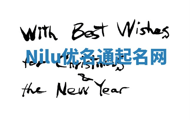 Nilu优名通起名网