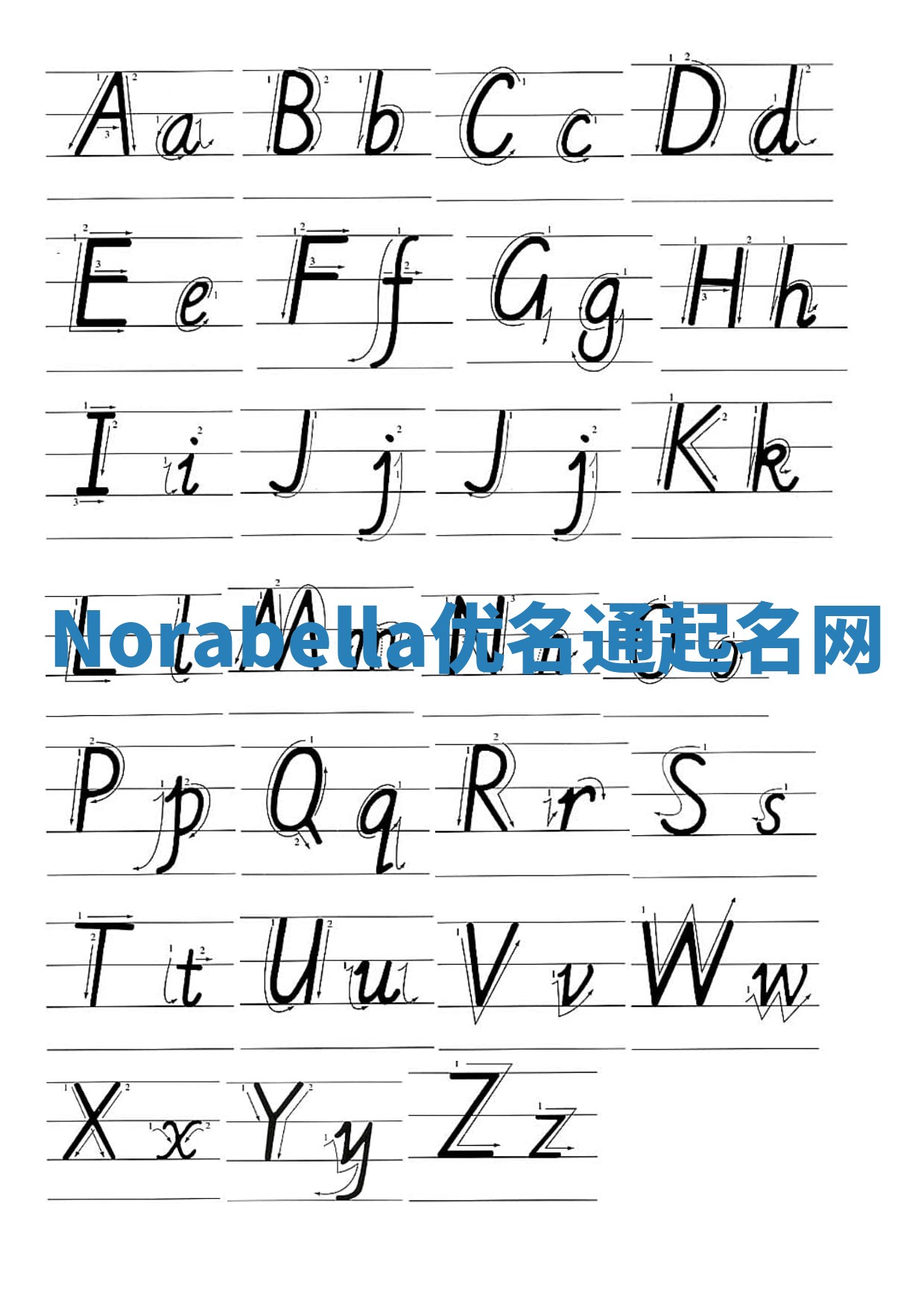 Norabella优名通起名网