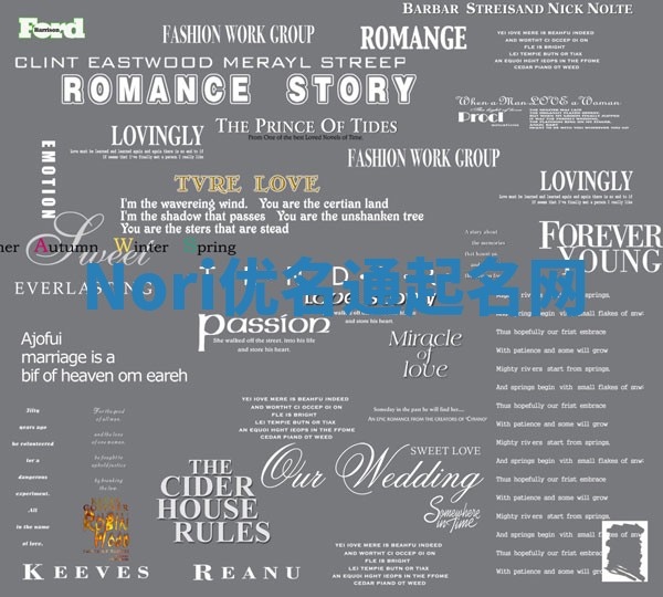 Nori优名通起名网