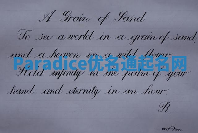 Paradice优名通起名网