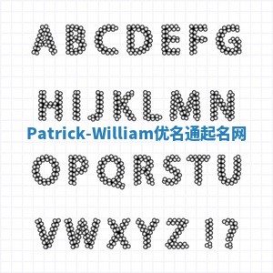 Patrick-William优名通起名网