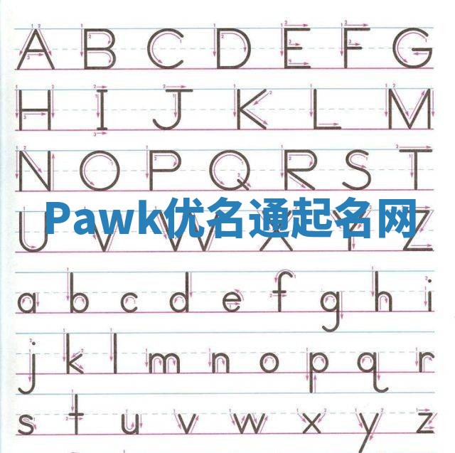 Pawk优名通起名网