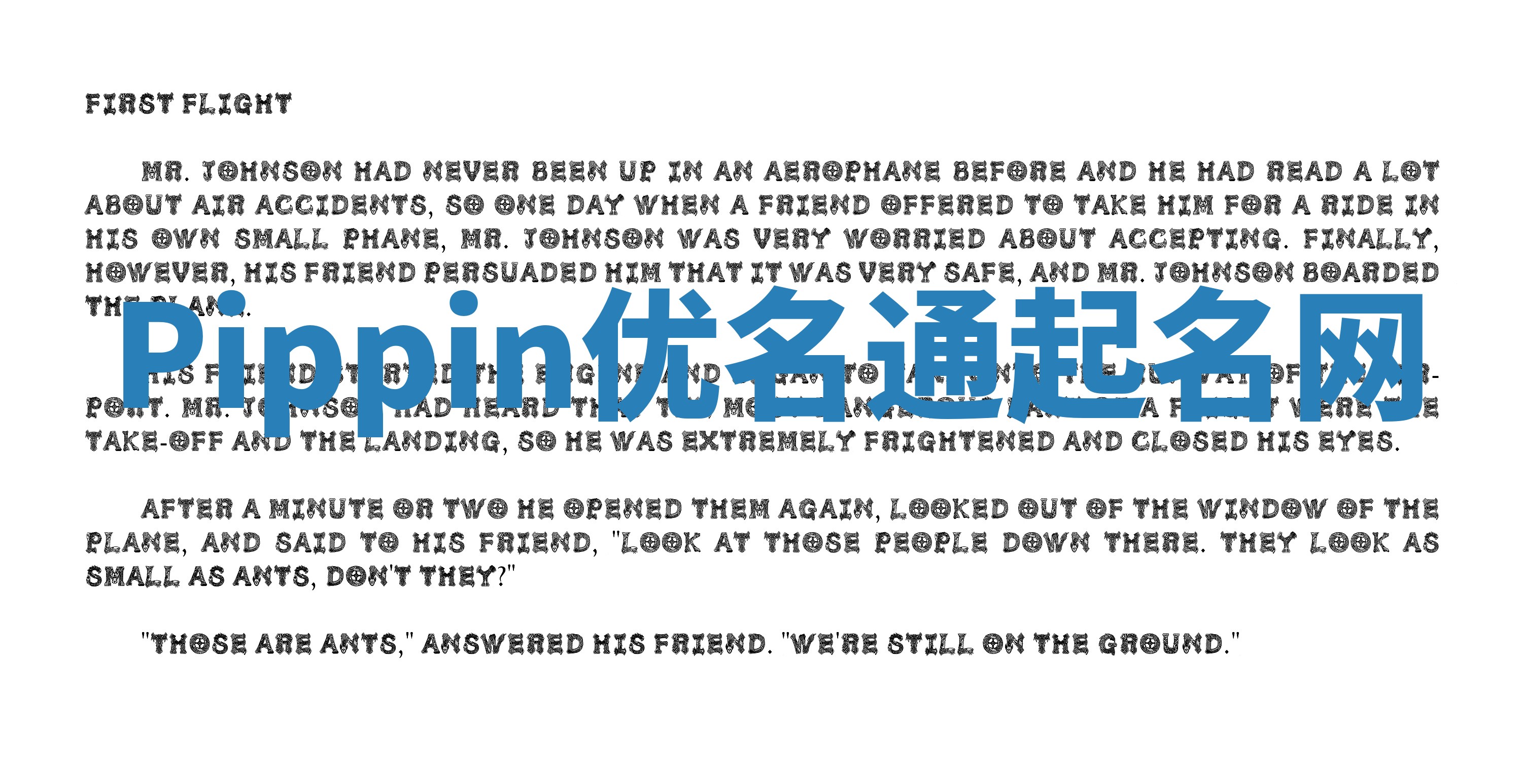 Pippin优名通起名网 Pippin优名通起名网