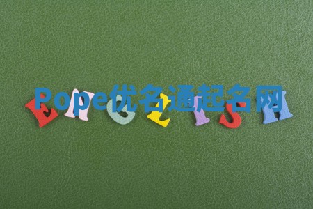 Pope优名通起名网