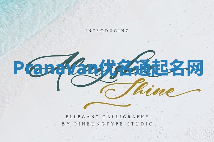 Pranavan优名通起名网