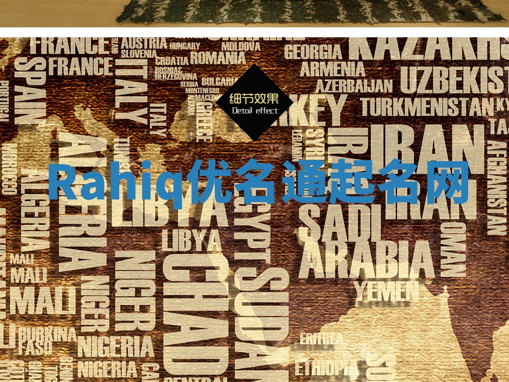 Rahiq优名通起名网