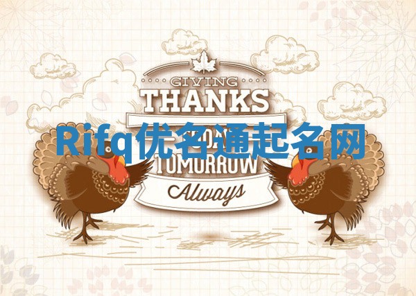 Rifq优名通起名网