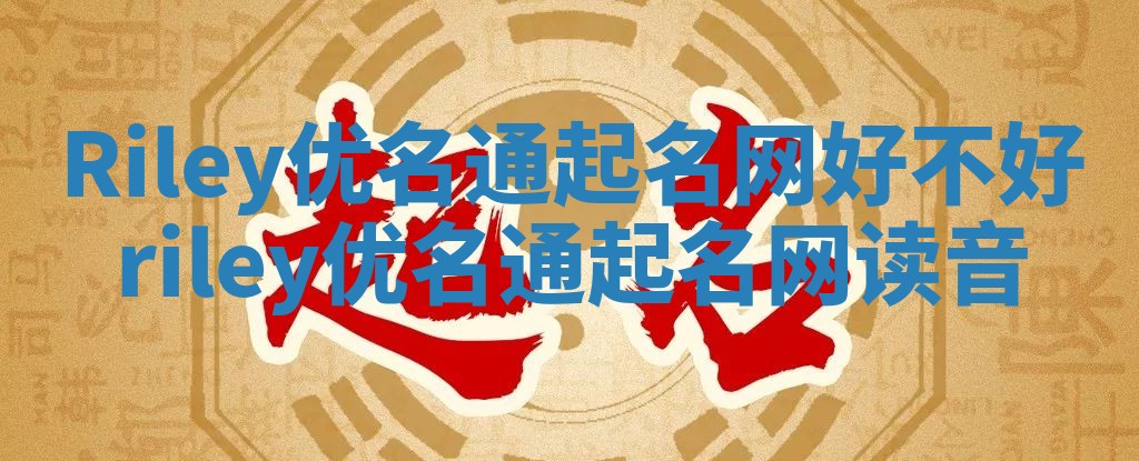 Riley优名通起名网好不好 riley优名通起名网读音