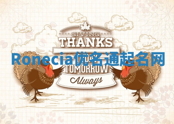 Ronecia优名通起名网