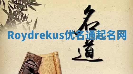 Roydrekus优名通起名网