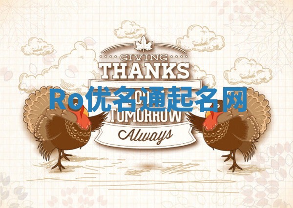Ro优名通起名网