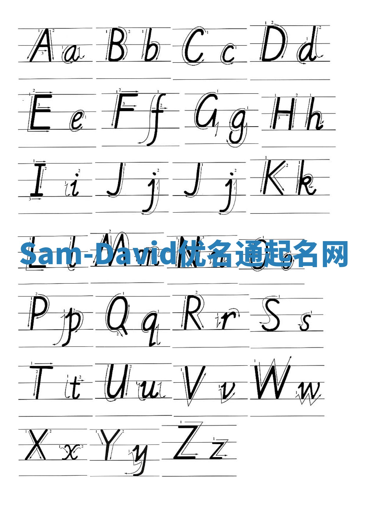 Sam-David优名通起名网