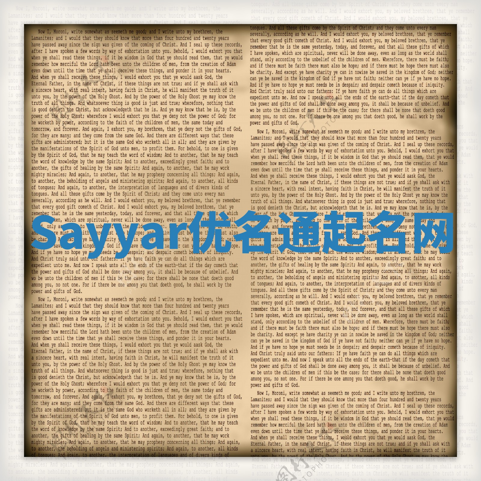 Sayyar优名通起名网