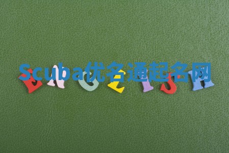 Scuba优名通起名网