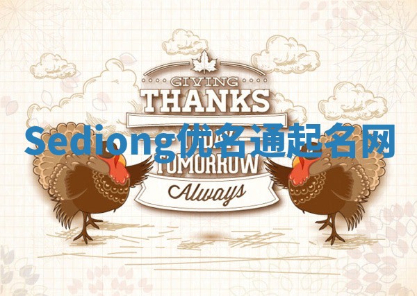 Sediong优名通起名网
