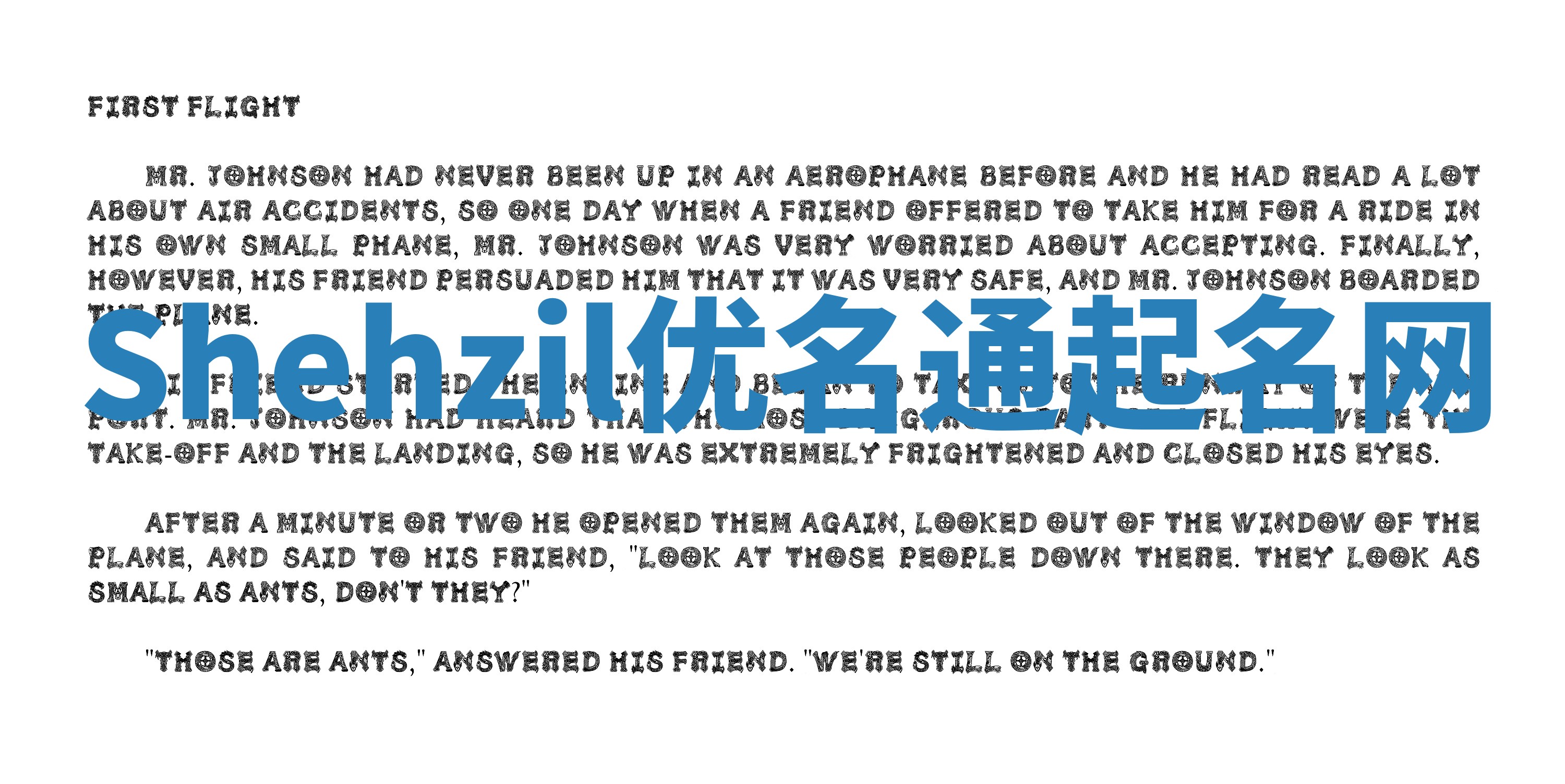 Shehzil优名通起名网