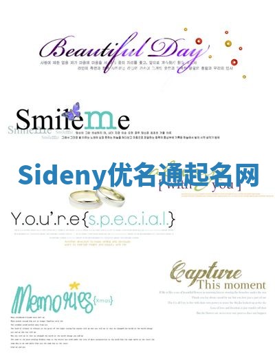 Sideny优名通起名网