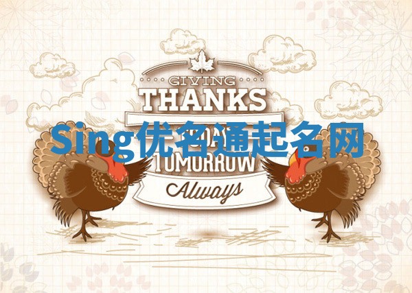 Sing优名通起名网