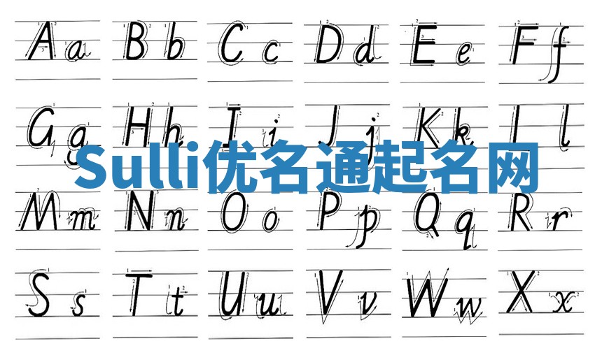Sulli优名通起名网