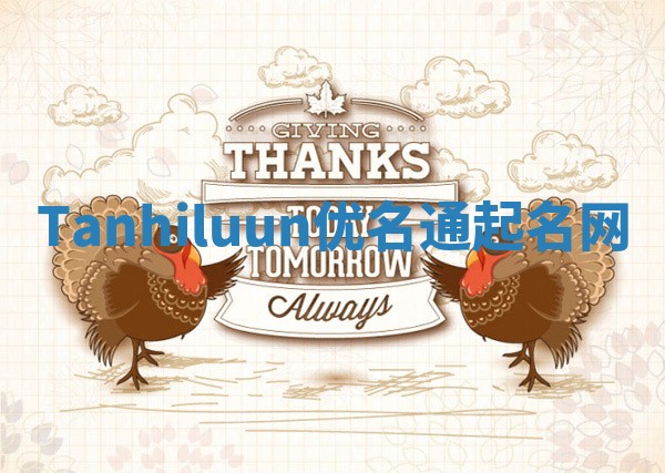 Tanhiluun优名通起名网