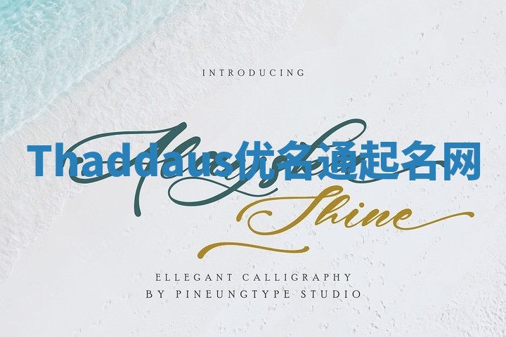 Thaddaus优名通起名网