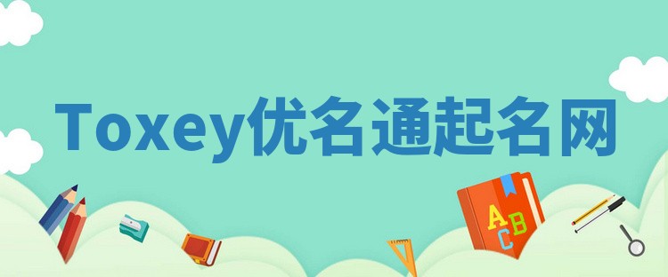 Toxey优名通起名网