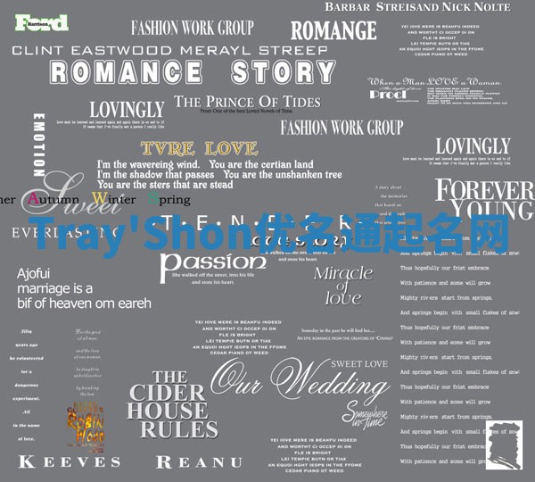 Tray'Shon优名通起名网