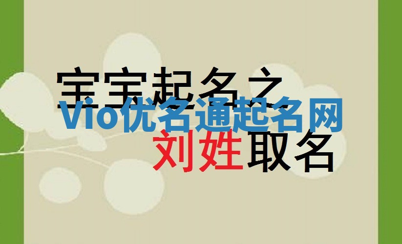 Vio优名通起名网 Vio优名通起名网