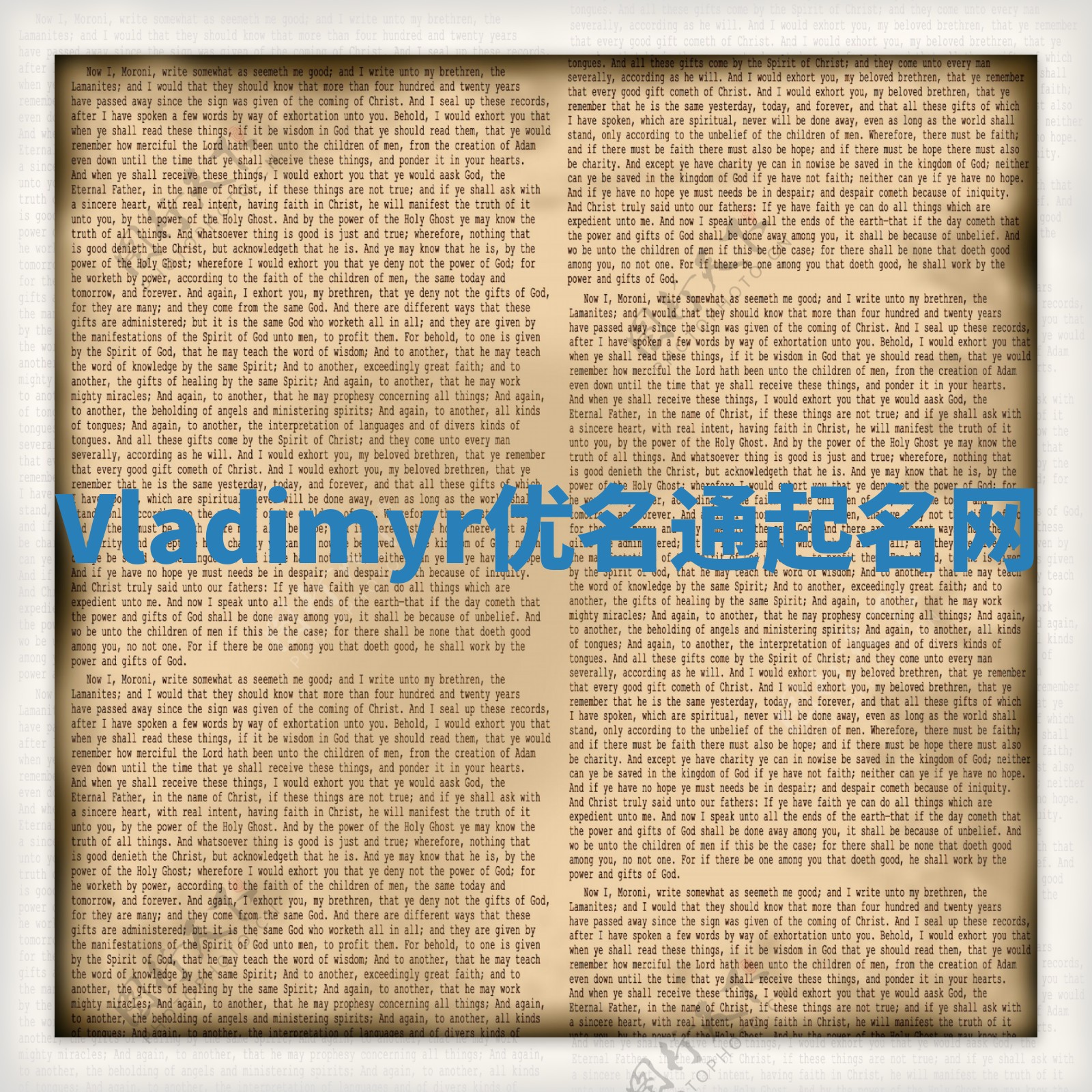 Vladimyr优名通起名网